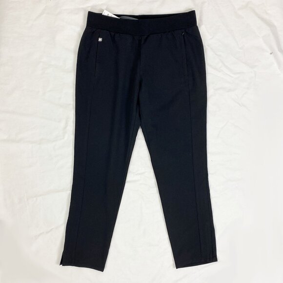 Figs Scrubs set Black New with tags Nala Polo Top Tidore trouser pant - Picture 7 of 11